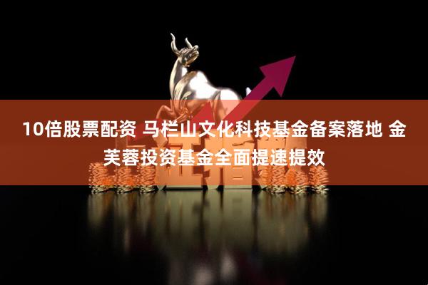10倍股票配资 马栏山文化科技基金备案落地 金芙蓉投资基金全面提速提效